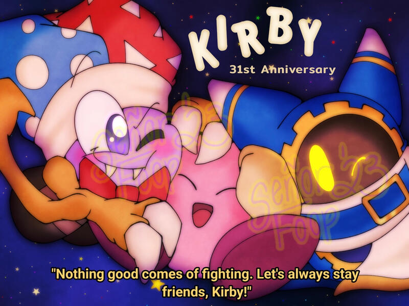 Marx, Kirby &amp; Magolor - Kirby